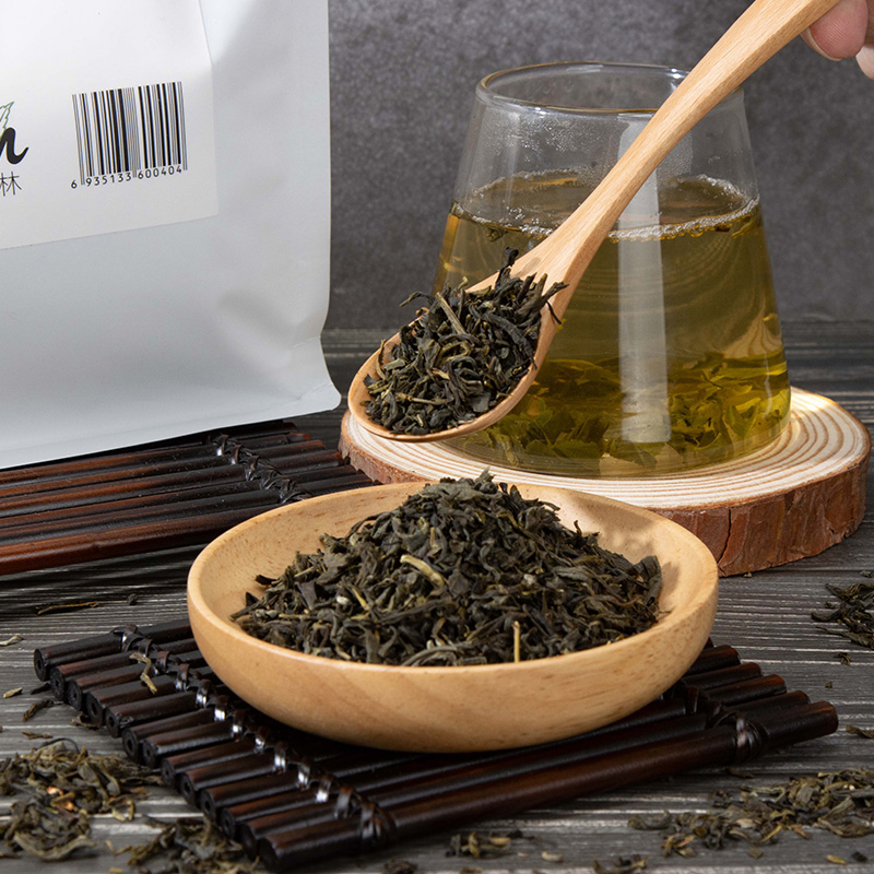 Jasmine Green Tea-3 - Jasmine blossoms, tea fragrance comes naturally