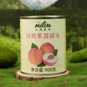 Canned white peaches - Fragrant fruit aroma and endless aftertaste