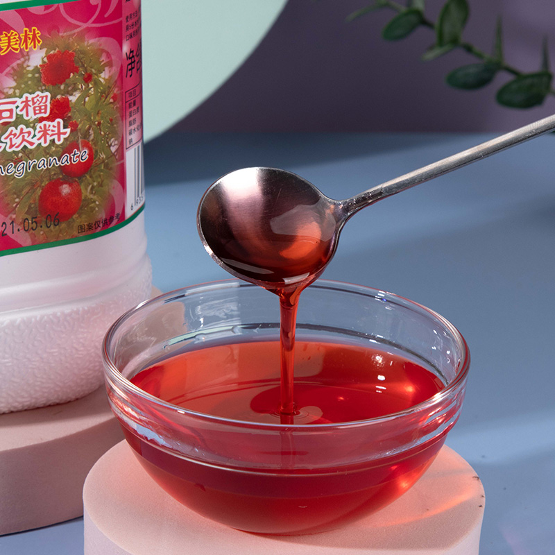 A-grade pomegranate juice - Ruby in jam, every bite is romantic