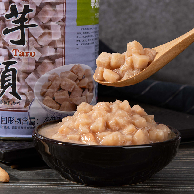 Canned taro - Taro is rich in aroma and traditional flavor