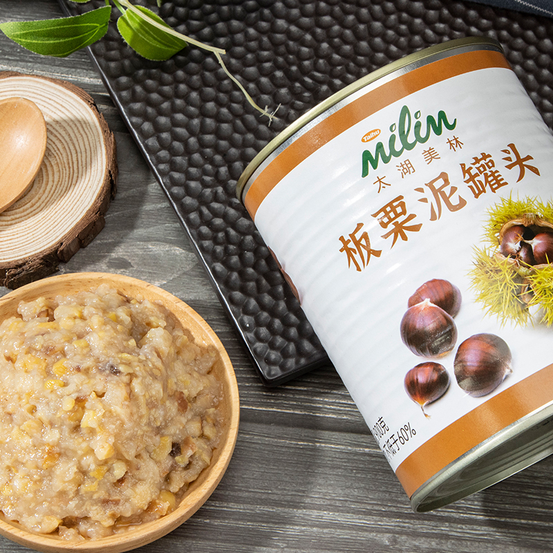 Canned chestnut puree - Good dessert partner