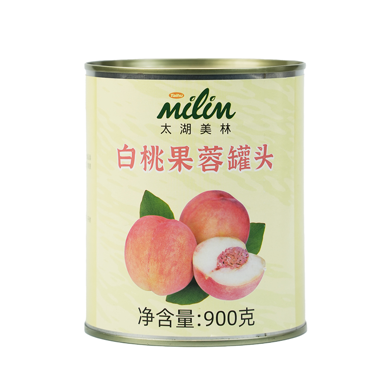 Canned white peaches - Fragrant fruit aroma and endless aftertaste