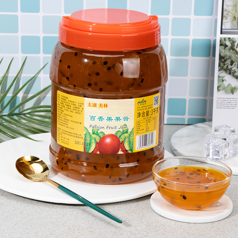 Passion Fruit Jam-The interweaving of sweet and sour，a feast for the taste buds