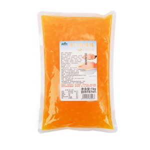 Mango Popping Boba - Sweet explosion, every bite is wonderful