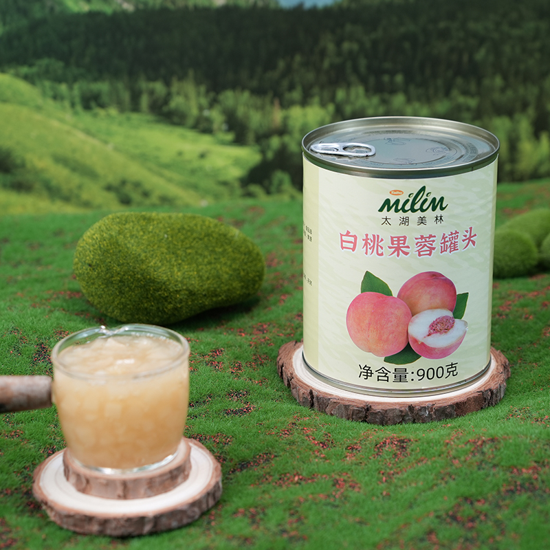 Canned white peaches - Fragrant fruit aroma and endless aftertaste