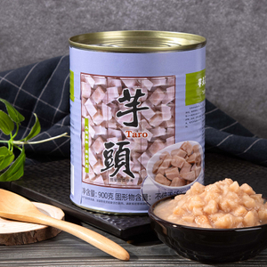 Canned taro - Taro is rich in aroma and traditional flavor