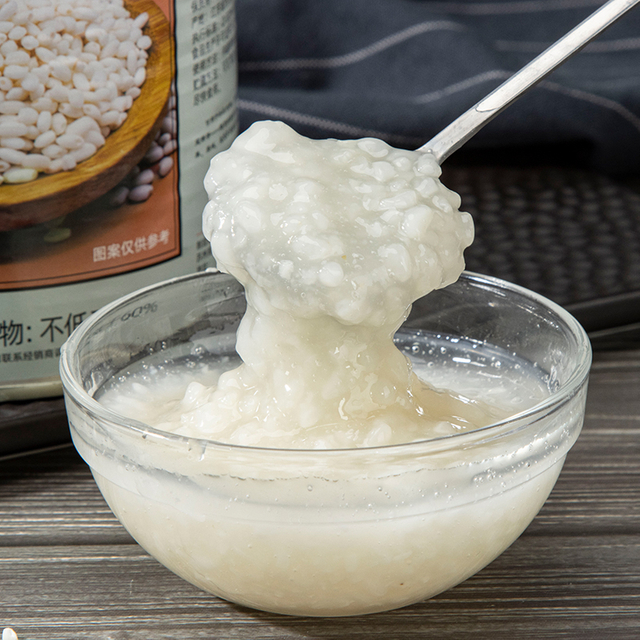 Canned white glutinous rice Fragrant glutinous white rice, preferred for fast food