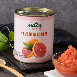 Canned red grapefruit - Cool summer, the freshness of red grapefruit