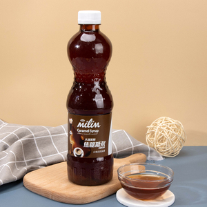 caramel syrup - Sweet caramel, baked with novelty