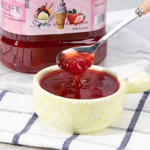 Strawberry sundae jam-Sweet Upgrade of Ice Cream