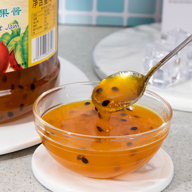 Passion Fruit Jam-The interweaving of sweet and sour，a feast for the taste buds