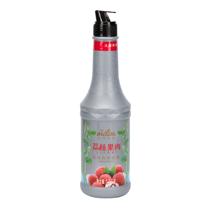 Fruit juice containing lychee pulp - Concentrated natural gifts.