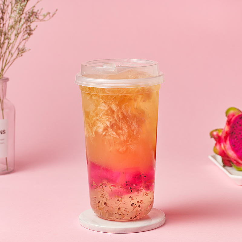 Canned dragon fruit - Cool summer, the freshness of dragon fruit