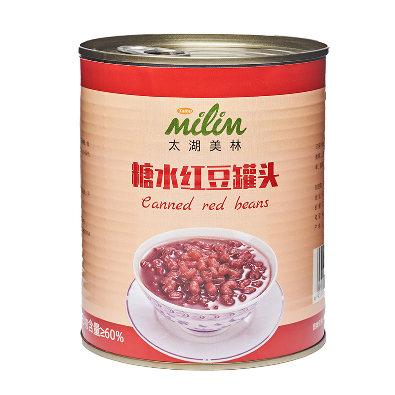 Canned red beans for color protection - Enjoy immediately, sweet red beans