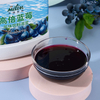 Blueberry Juice - High magnification -The Symphony of Nature and Sweetness