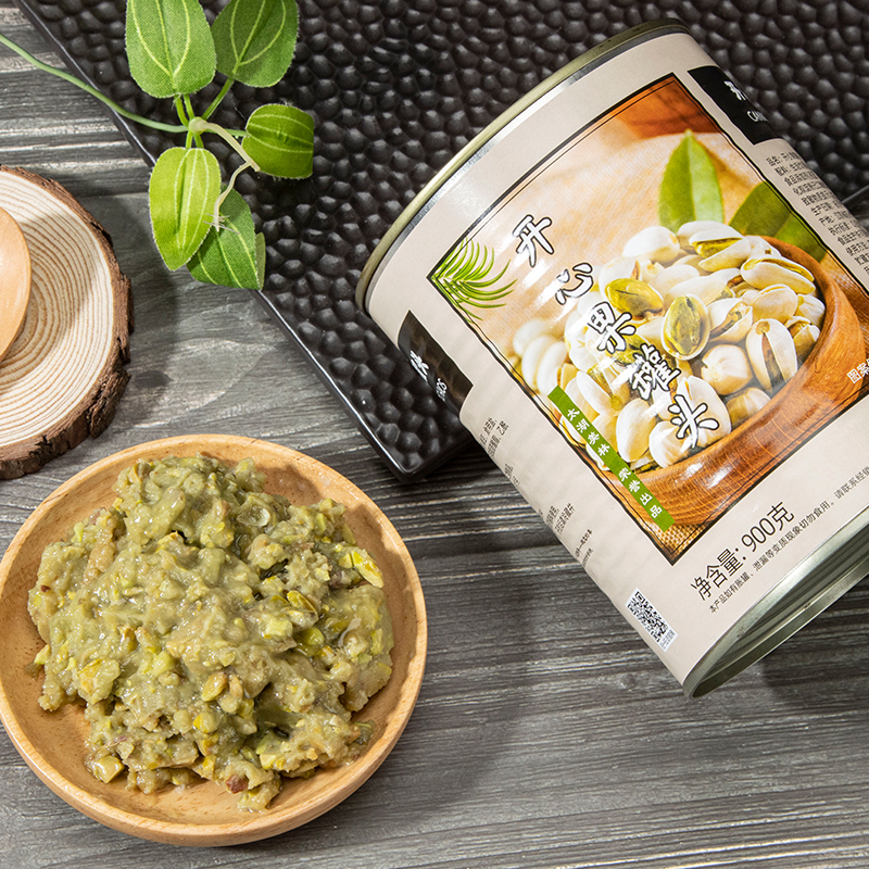 Canned pistachios - Selected pistachios, each one full and plump