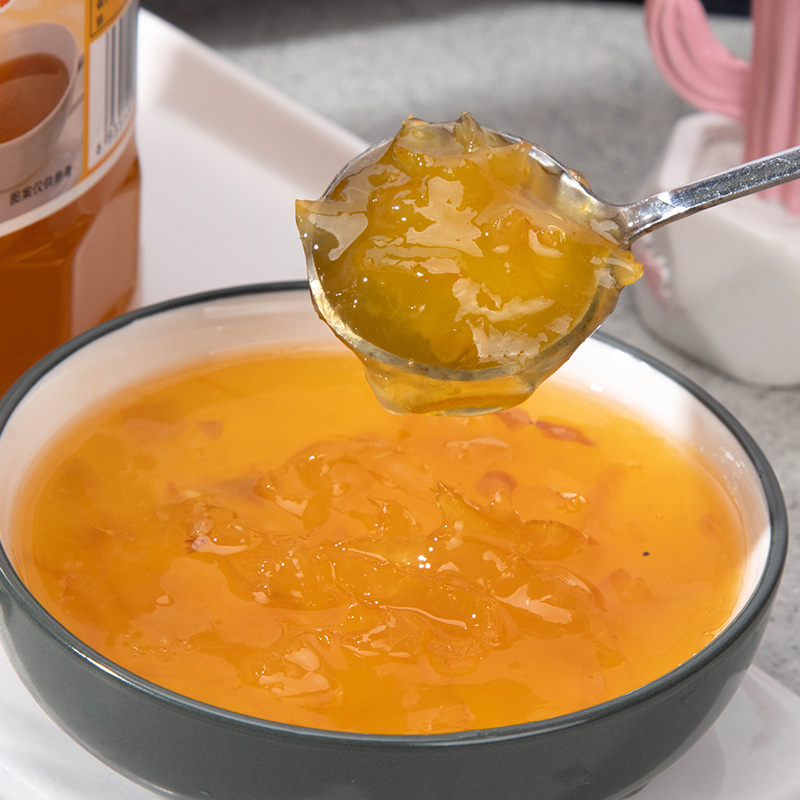 Pomelo tea sauce sauce brings a unique flavor to drinks with its fresh grapefruit aroma