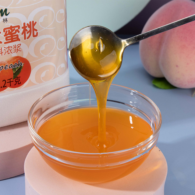 Peach Juice - High magnification - Sweet Poems of Peach Orchard