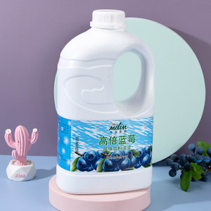 Blueberry Juice - High magnification -The Symphony of Nature and Sweetness