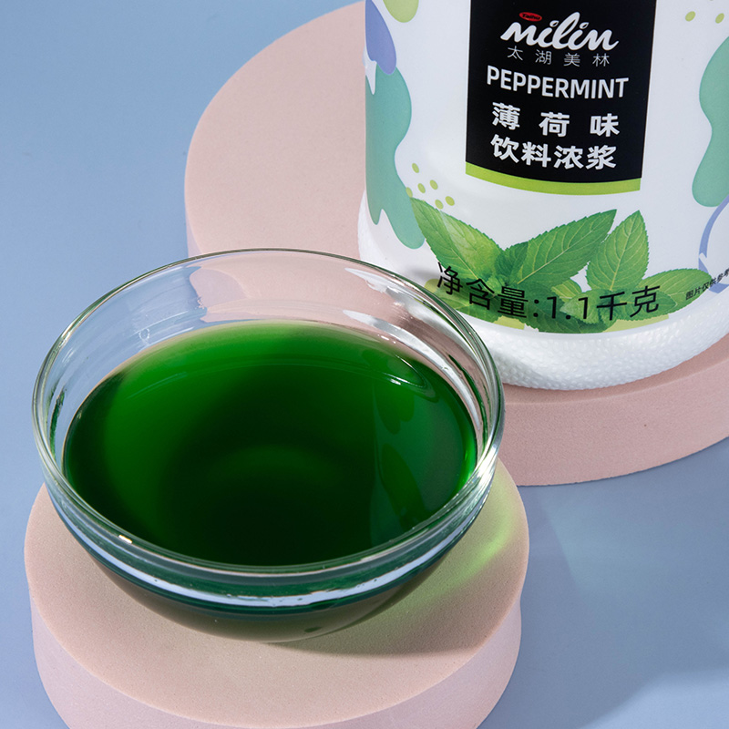 Mint Juice - Grade T - The fresh taste in the thick slurry awakens the dormant taste buds