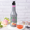 Peach pulp juice containing honey - Every drop jumps with sweet notes