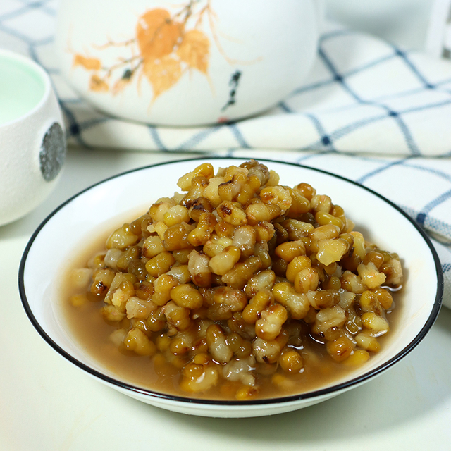 Canned mung beans - Fresh mung beans, cool in summer