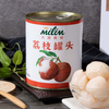 Canned lychee - Ready to open and enjoy, delicious lychee