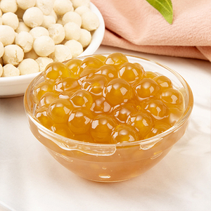 Amber crystal ball - Crystal ball dessert, light and enjoyable