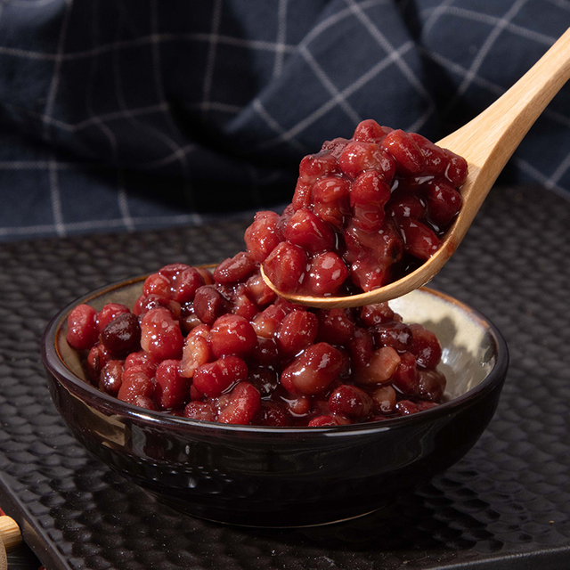 Canned red beans for color protection - Enjoy immediately, sweet red beans