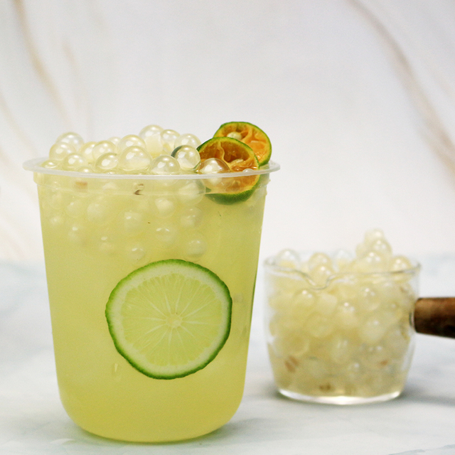 green apple Popping Boba - Explosive pearls are coming, dessert upgrade