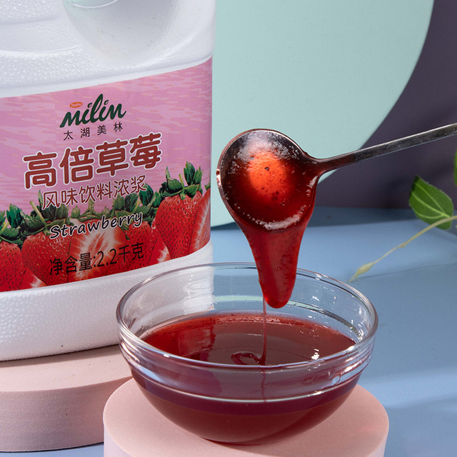 Strawberry Juice - High magnification Delicious concentrated juice suitable for all seasons