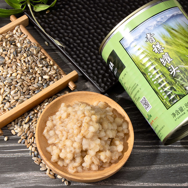 Canned barley - Instant barley, convenient to enjoy